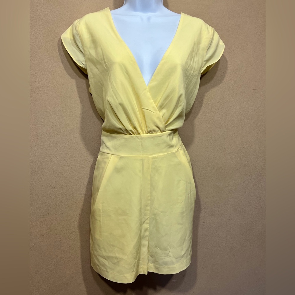 Bebe Yellow Short Romper